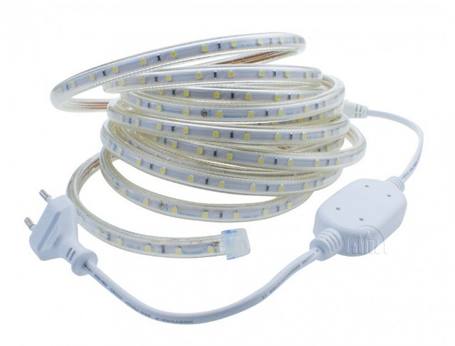Fita Led Branco Frio Pra Sanca 15 Metros 110v Sancas + Fonte 110v Branco Frio