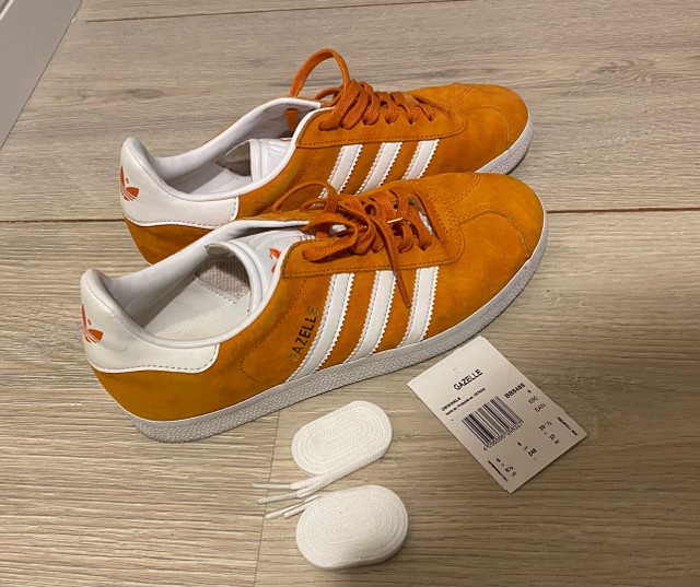adidas gazelle laranja