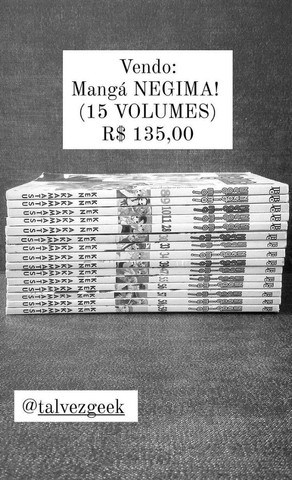 Mangá Negima (vários números)