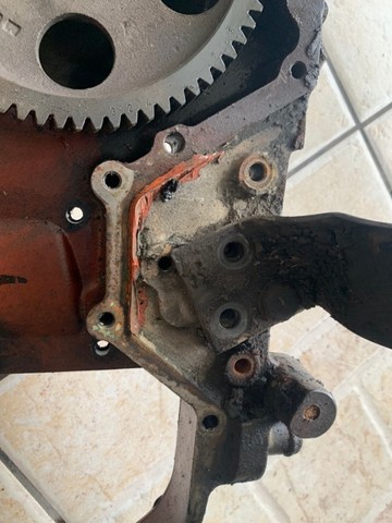 tampa frontal motor mwm 4 cil original - Foto 3