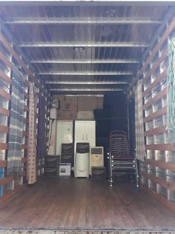 Fretes, Mudanças, caminhão baú, retorno mais barato, caminhonete bau. Parcelado no cartão - Foto 4