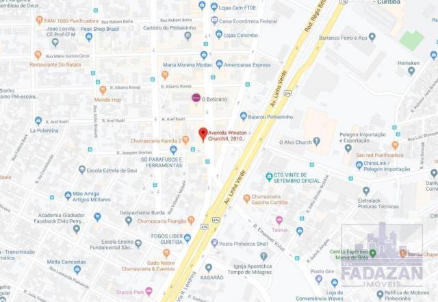 Loja para alugar, 74 m² por r$ 2.850,00/mês - pinheirinho - curitiba/pr - Foto 16