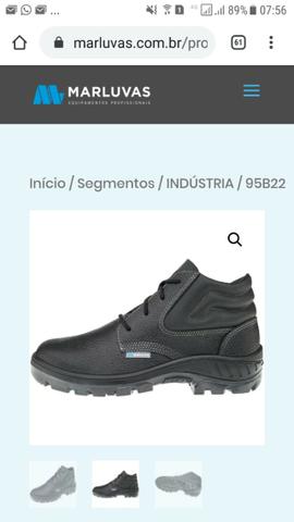 Botinas de segurança e Bota pvc. Observe as descrições - Foto 5