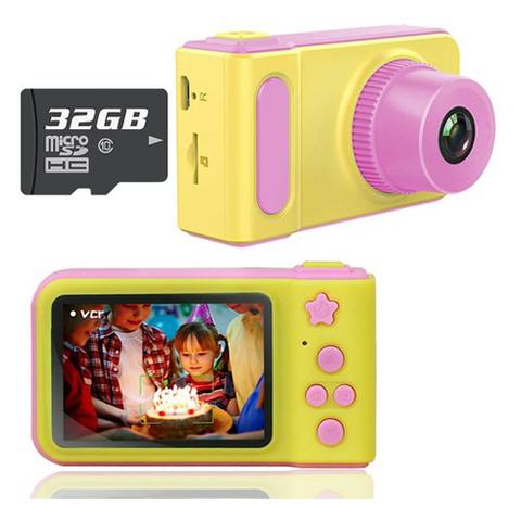 Camera Fotográfica Infantil Filmadora Portátil Criança Foto Tela LCD - Foto 2