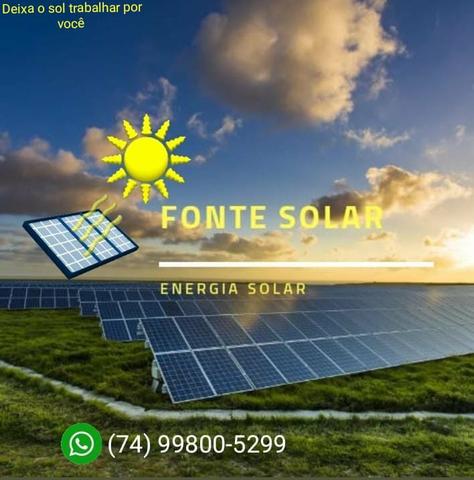 Venha instalar a energia do futuro na sua chácara