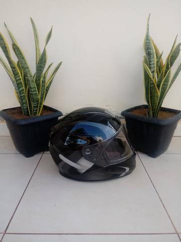 Capacete LS2 FF320 Stream Velvet preto