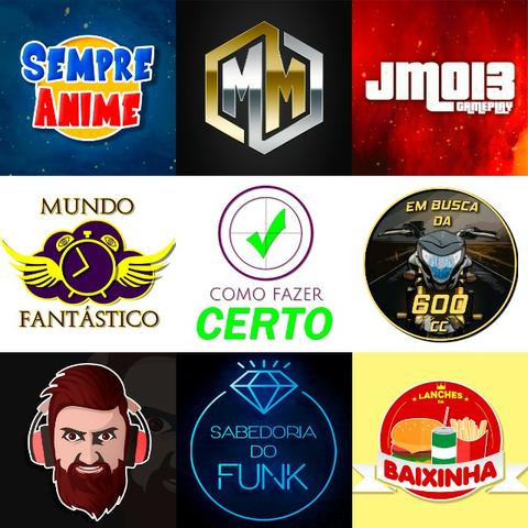 Logo + Banner / Capa Para Canal No Youtube - Entrega Em 24h - Foto 2