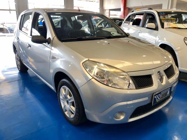 Raridade lindo sandero authentique placa a unico dono 2008 sem entrada - Foto 3