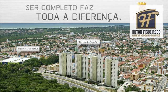 Apartamento com 2 dormitórios à venda, 60 m² por r$ 245.000 - bancários - joão pessoa/pb - Foto 6
