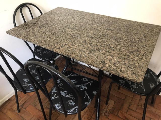 Conjunto Mesa Retangular com 4 Cadeiras Cadeiras - Foto 4