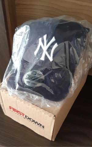 Boné New York Yankees Azul Marinho - New Era (Novo)