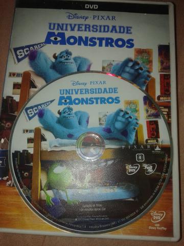 DVD universidade monstros