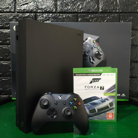 Xbox one x 4k ,com garantia