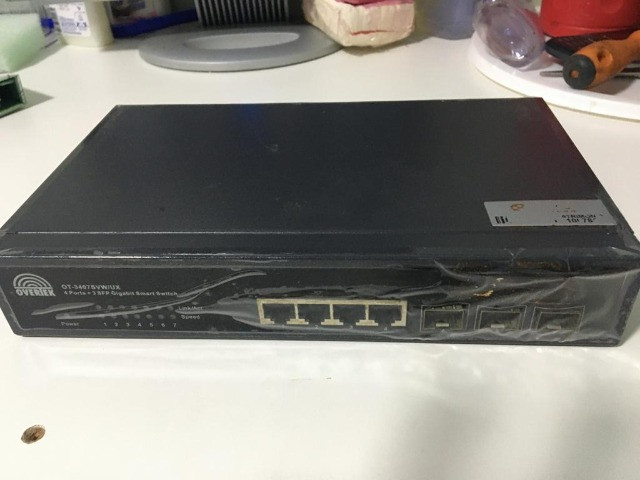 05 unidades - switch overtek ot - 3407svw/ux