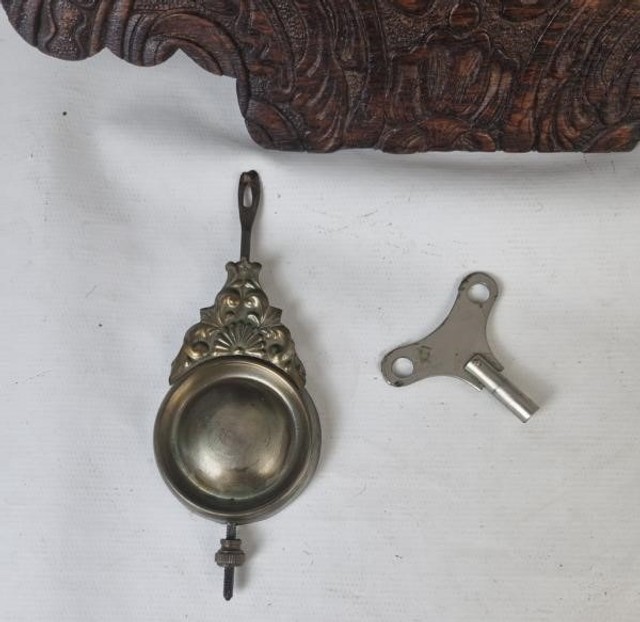 relógio de parede ansônia, modelo capelinha - Foto 5