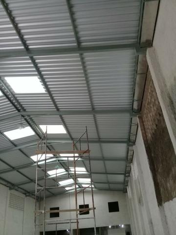 Montagem calhas de zincos e alumínios e telhados fabricação peças de inox