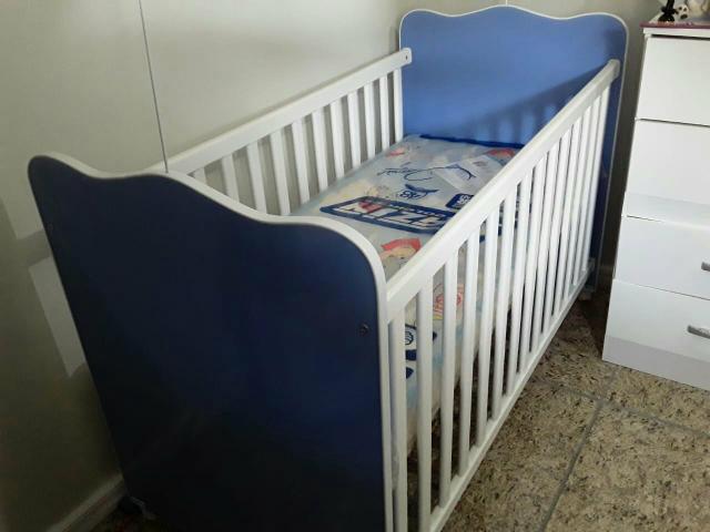 Berço + kit protetor com mosquiteiro + ninho - Foto 4