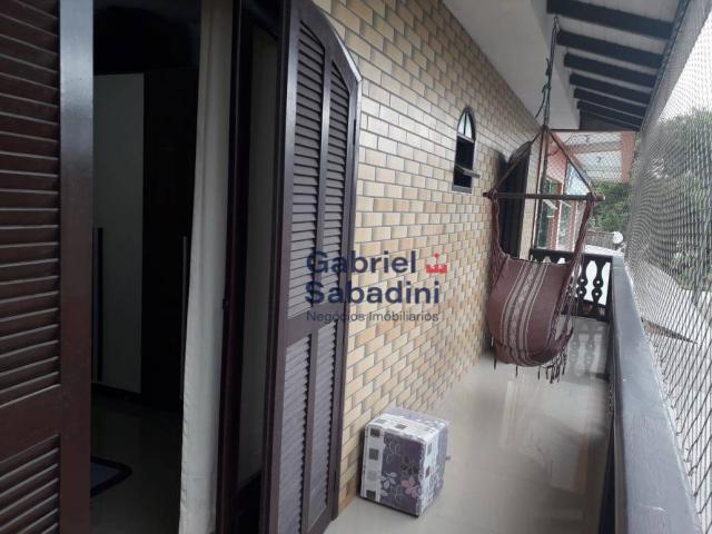 Sobrado com piscina e 4 dormitórios, 1 suítes com ar. locação diária, 135 m² por r$ 1.000, - Foto 7