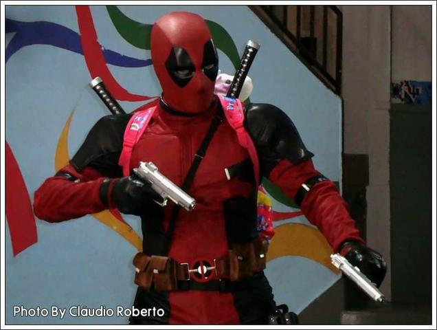 Personagem vivo deadpool - Foto 2