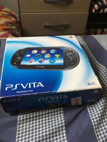 PS Vita Desbloqueado 16GB cabo + fonte carregadora - Foto 5