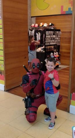 Personagem vivo deadpool - Foto 3