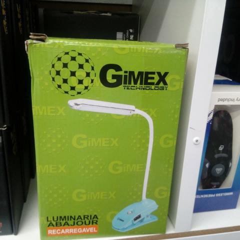 Luminária De Mesa Com Garra Presilha