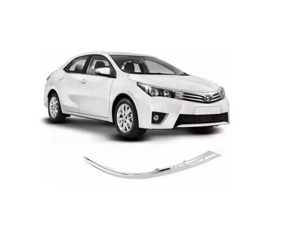 Friso Cromado Farol Corolla 2015 2016 2017 2018 Direito