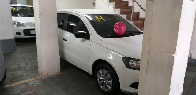 Vw -Gol City total 1.6 Ano 2014 com GNV 2019 vistoriado super novo !!!! - Foto 4
