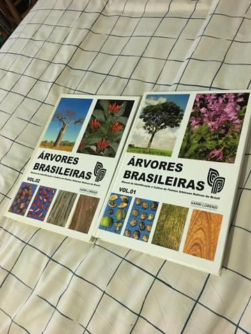 Livro Árvores Brasileiras vol 1 e vol 2