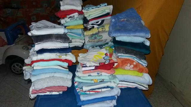 Enxoval para bebe lote todo de 0 a 7 meses