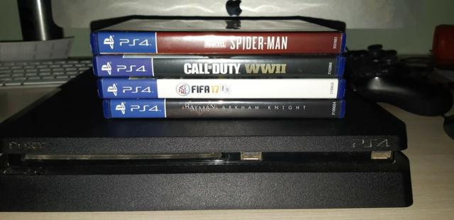 Playstation 4 500 Gb Em Ótimo Estado - Foto 4