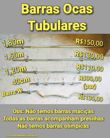 Cama elástica , anilhas, barras , acessórios treino - Foto 3