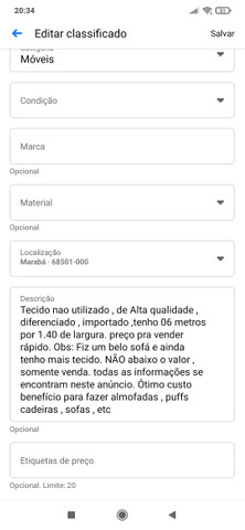 Belíssimo Tecido Diferenciado - Foto 6