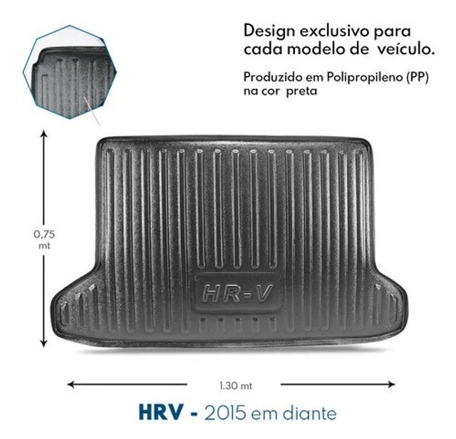 Tapete Bandeja Protetor de Mala Hrv 2015 / - Foto 3