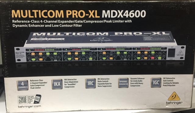 compressor behringer mdx4600