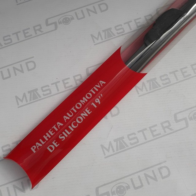 Palheta silicone universal. 19". Nova. Colocada. 