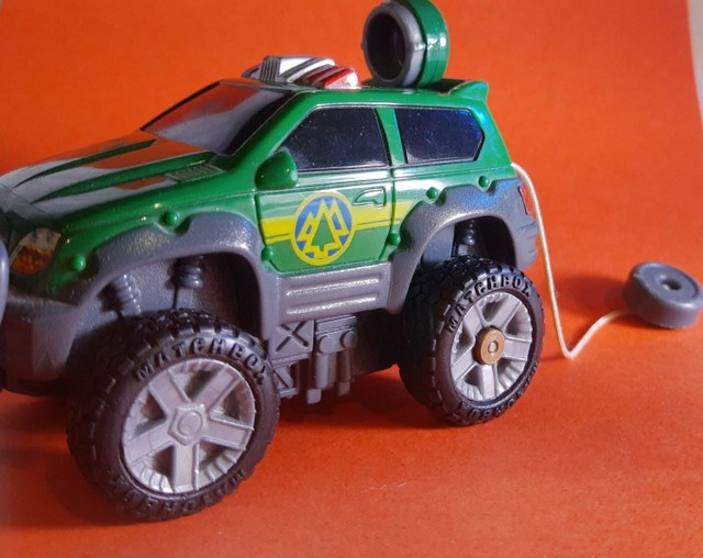 Jeep Florestal, MATCHBOX plástico Rígido com Fricção,Matell 2001 - Foto 4