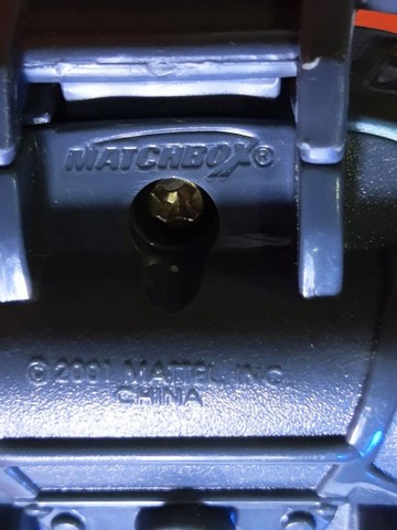 Jeep Florestal, MATCHBOX plástico Rígido com Fricção,Matell 2001 - Foto 2