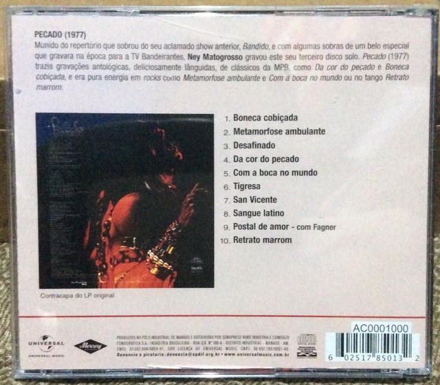 Ney Matogrosso - Pecado - Foto 2