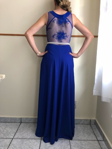 Vestido Festa Azul - Foto 2