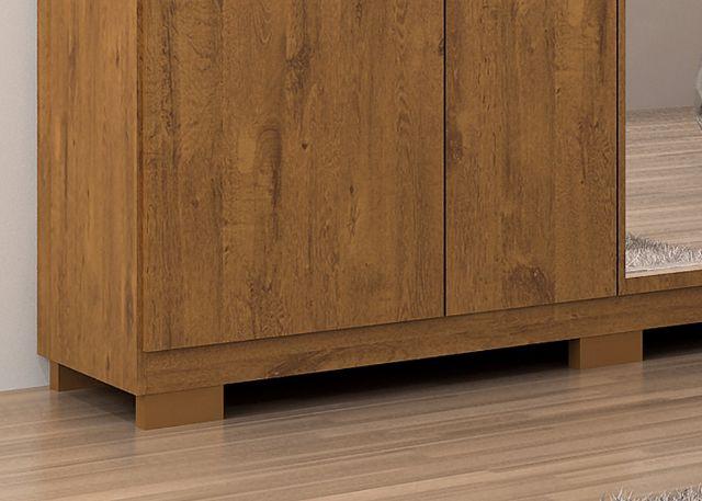 Guarda Roupa 6 Portas Larissa com Espelho 100% MDF - Entrega Grátis - Foto 6
