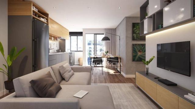 Apartamento garden com 2 dormitórios à venda, 40 m² por r$ 239.900 - tingui - curitiba/pr - Foto 3