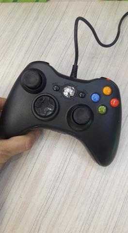 Controle Com Fio Para Xbox 360 Slim / Fat E Pc Joystick - Foto 3
