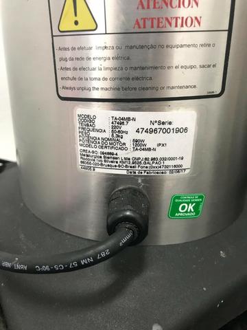 Liquidificador Skymsen inox, alta rotação, 4 litros, copo monobloco inox