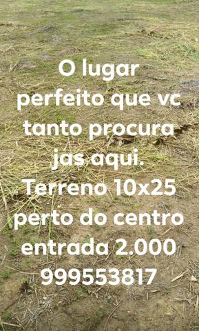 3.000 entrada terreno barato e parcelado, 2 x 1.000 mas só se for hoje, perto da amadeu - Foto 2