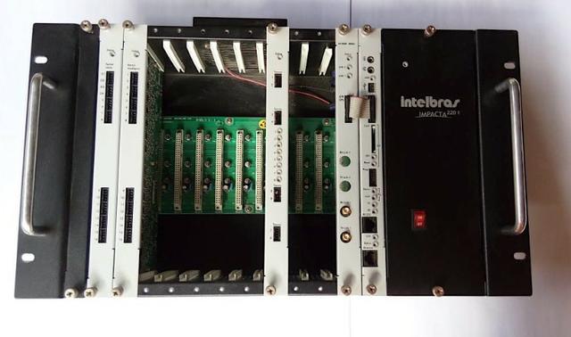 Central Digital Pabx Intelbras Impacta 220r - Foto 3