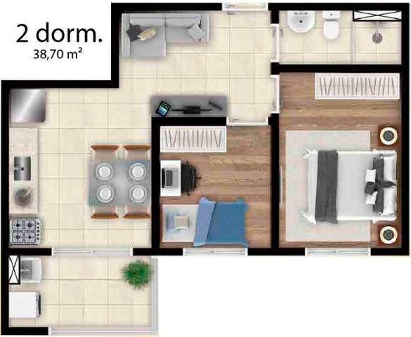 Carapicuiba via para + de 800 aptos Minha Casa Minha Vida - Foto 2