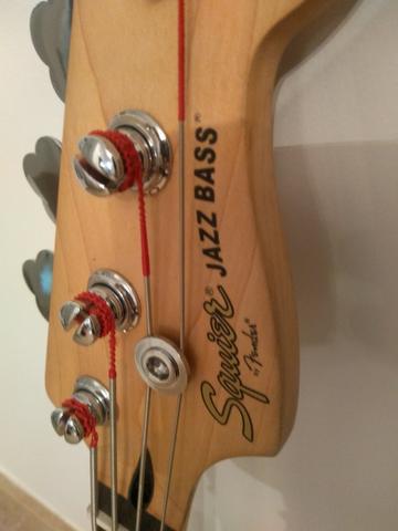 Contrabaixo Fender Squier Standard Jazz Bass Sunburst (Deep red) - Foto 3