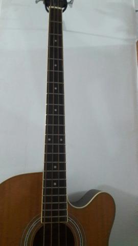 Baixo acústico tagima 4 cordas - Foto 4