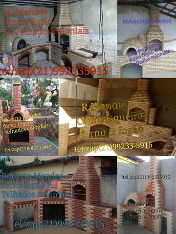 Churrasqueiras forno fogão & Telhados Coloniais - Foto 5